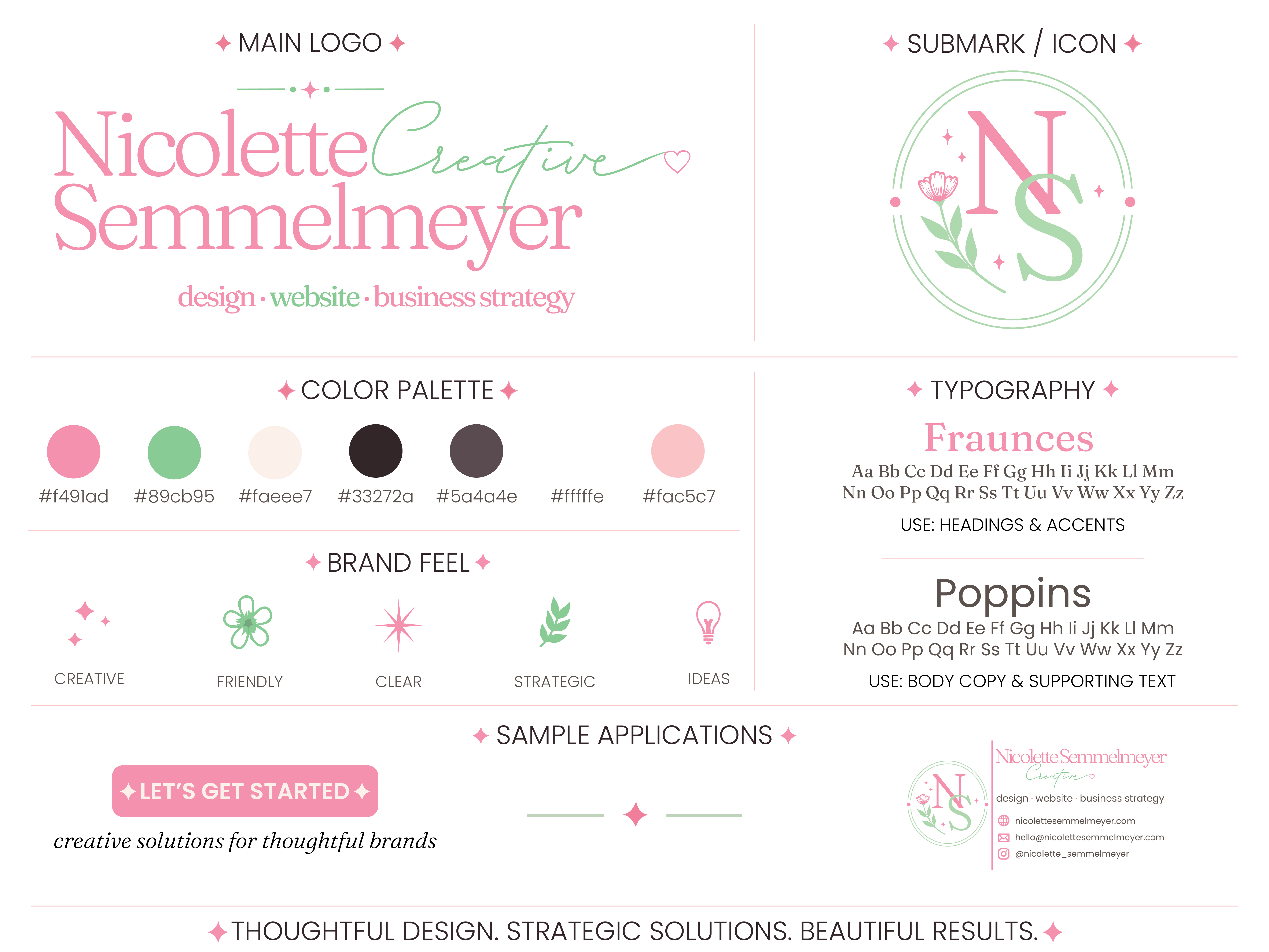 Branding project preview